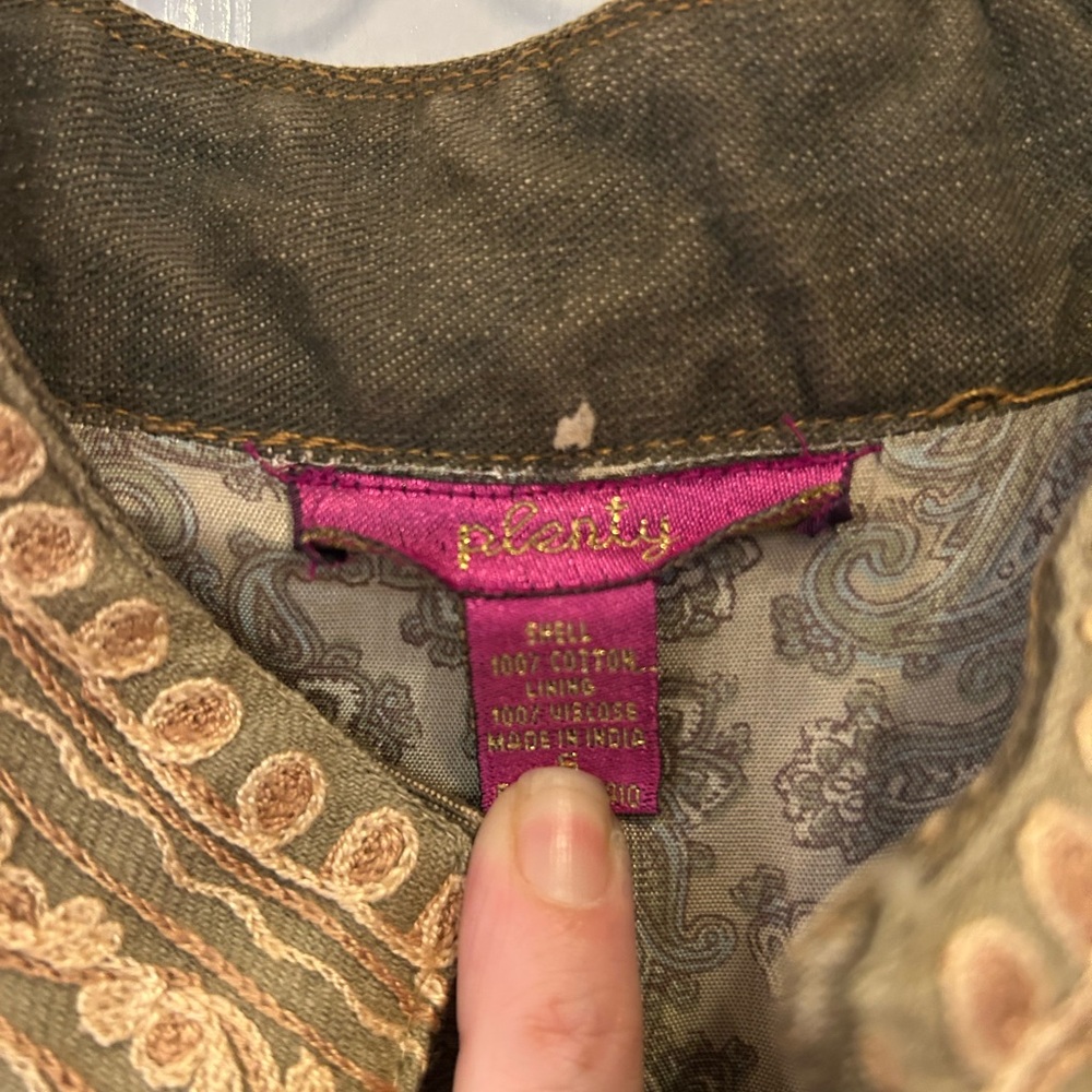 Plenty by Tracy Reese Brown and Pink Jacket